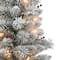 2 Pack 5ft. Pre-Lit Western Spruce Artificial Christmas Tree in Pot, Clear Incandescent Lights